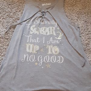 Grey Harry Potter tank top